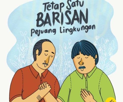 Tetap Satu Barisan Pejuang Lingkungan, sumber: IG @aktivisual