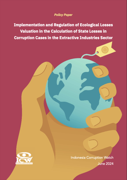 Cover Design for the Research "Implementation and Regulation of Ecological Losses Valuation in the Calculation of State Losses in Corruption Cases in the Extractive Industries Sector"