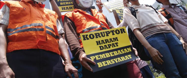 Aksi Tolak Remisi untuk Koruptor Aksi Tolak Remisi untuk Koruptor